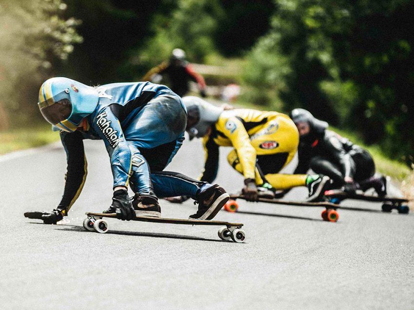 Adam Persson, Mauritz Armfelt and Fredrik Rogbrant charging the first corner @ Kozakov 2016